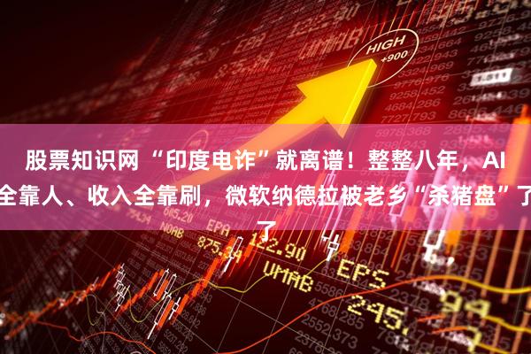 股票知识网 “印度电诈”就离谱！整整八年，AI全靠人、收入全靠刷，微软纳德拉被老乡“杀猪盘”了