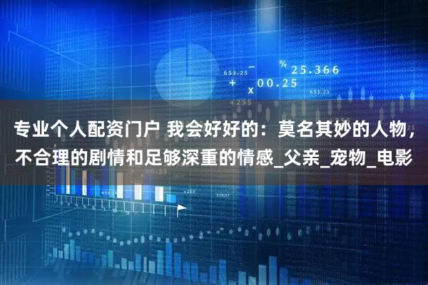 专业个人配资门户 我会好好的：莫名其妙的人物，不合理的剧情和足够深重的情感_父亲_宠物_电影