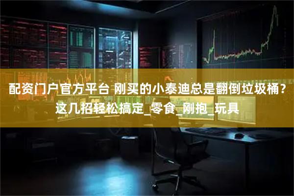配资门户官方平台 刚买的小泰迪总是翻倒垃圾桶？这几招轻松搞定_零食_刚抱_玩具