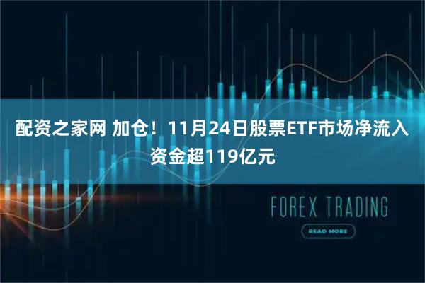 配资之家网 加仓！11月24日股票ETF市场净流入资金超119亿元